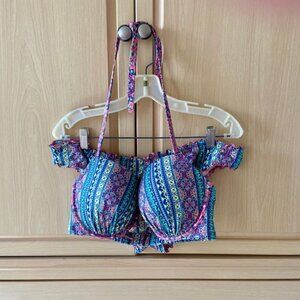 2 piece multi bathing suit